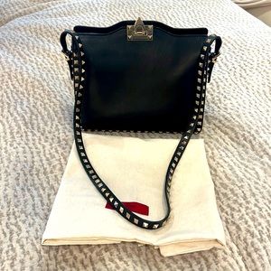 Valentino RockStud Shoulder Bag - Black